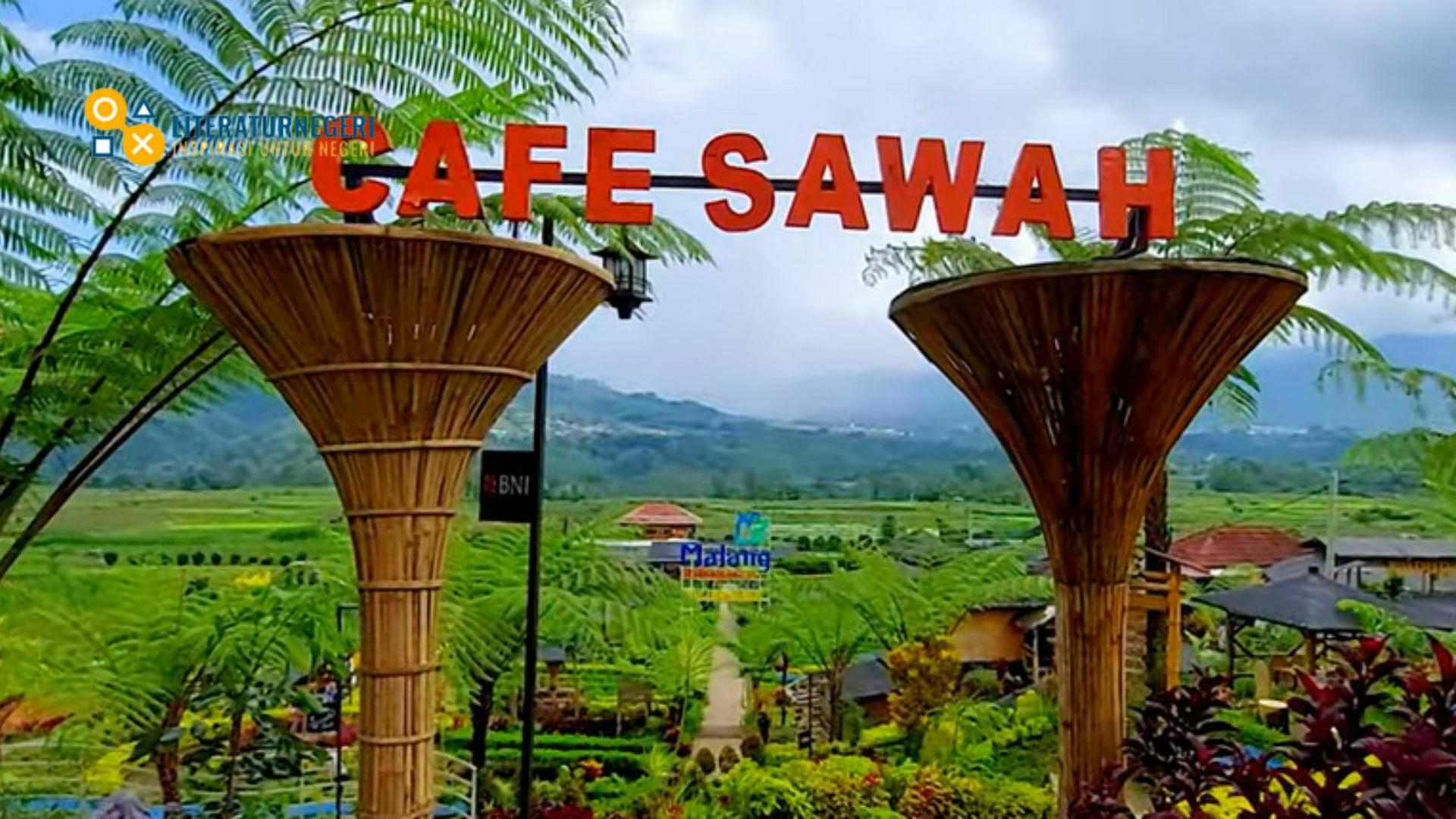 Cafe Sawah Pujon Kidul, Tempat Wisata Dan Tempat Nongkrong Yang Indah ...